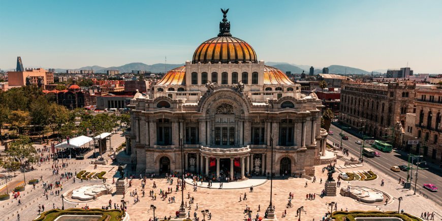 Mexico City Palacio de Bella Artes