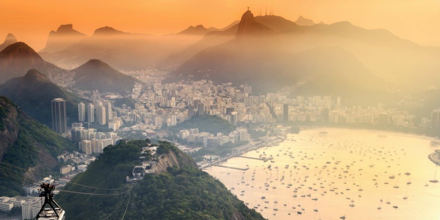 Udsigt over Rio